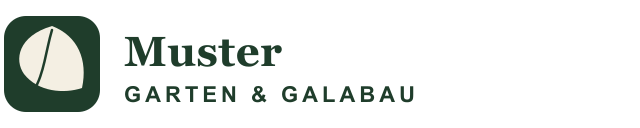 Muster Garten- & Landschaftsbau Logo